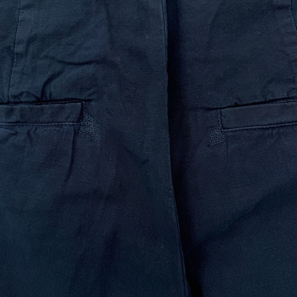 RUDY JUDE Pleated Trousers Pants Womens Black Indigo Size 2 High Rise Wide Leg - Picture 15 of 16